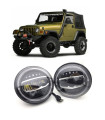 Jeep Wrangler (TJ) 1996-2006 Φώτα Πορείας 7" Ιντσών Led (Stars)