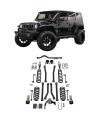 Jeep Wrangler (JK) 2007-2018 Κιτ ανάρτησης ψηλώματος 3" Sport ST3 (TeraFlex)