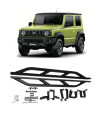 Suzuki Jimny 2018-2022 Σκαλοπάτια Αλουμινίου (Barricade Rock Slider)