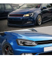 Εμπρόσθια Φανάρια LED για Volkswagen Polo 6R/6C 2009-2017 (Vland)