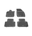 Λαστιχένια πατάκια Rezaw Plast για Volvo S40 / V50 / C30 (2004-2012) - τύπου σκαφάκι - 4τμχ.