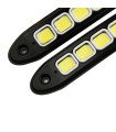 Universal led φώτα COB 26CM 20W  - Flex - 2τμχ.