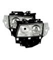 Φανάρια εμπρός angel eyes για Vw Transporter T4 (1997-2003) , χωρίς λάμπες (Η7) - σετ 2τμχ.