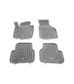 Λαστιχένια πατάκια Rezaw Plast για VW Passat B6 / B7 (2005-2014) / Tiguan (2007-2016) / Jetta (2011+) - τύπου σκαφάκι - γκρι - 4