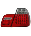 Πίσω φανάρια led για BMW E46 sedan (2001-2005) - chrome - σετ 2τμχ.