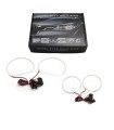 Δαχτυλίδια angel eyes για  BMW X5 E53 (1999-2007) led - με επικάλυψη ματ - Λευκό χρώμα