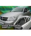 Ανεμοθραύστες για Dodge Avenger (2008+) sedan - 4 τμχ. εμπρός και πίσω