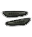 Led φλας για BMW E46  (2001-2005) / E60  / X3 (2004-2009) - μαύρο - σετ 2τμχ.