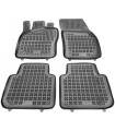 Λαστιχένια πατάκια Rezaw Plast για Skoda Kodiaq (2016+) / Seat Tarraco (2018+) / VW Tiguan Allspace (2017+) - τύπου σκαφάκι - 4τ