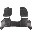 Λαστιχένια πατάκια Rezaw Plast για Ford Ranger (2011+) 4pcs τύπου σκαφάκι - 4τμχ.