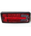 Πίσω φανάρια led για Mercedes W461/W463 G-CLASS (1990-2012) - φιμέ - σετ 2τμχ.