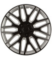 Τάσια Versaco Dakar Black / Silver - 14" σετ - 4τμχ.