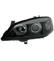 Φανάρια εμπρός angel eyes για Opel Astra G (1998-2004) - μαύρα , χωρίς λάμπες (Η7) - σετ 2τμχ.