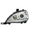 Φανάρια εμπρός led για Mercedes ML W163 (1998-2001) , χωρίς λάμπες (Η7) - σετ 2τμχ.