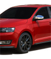 SKODA RAPID 4D 2013+ ΚΑΠΑΚΙΑ ΚΑΘΡΕΠΤΩΝ ΧΡΩΜΙΟ ΜΕΤΑΛΛΙΚΑ