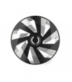 ΤΑΣΙ 14" HUBCAP VECTOR RC SILVER BLACK AMIO ΣΕΤ 4 ΤΕΜ ΣΕ ΚΟΥΤΙ