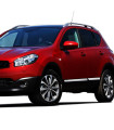 NISSAN QASHQAI 2007-2014 ΔΙΑΚΟΣΜΗΤΙΚΗ ΦΑΣΑ ΠΟΡΤΑΣ ΧΡΩΜΙΟ ΜΕΤΑΛΛΙΚΗ 4 TEM.