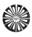 ΤΑΣΙ 15" HUBCAP TREND SILVER BLACK - - AMIO ΣΕΤ 4ΤΕΜ ΣΕ KOYTI