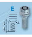 ΜΠΟΥΛΟΝΙΑ ΑΣΦΑΛΕΙΑΣ 12x1,50 39,9mm (17) ΣΦΑΙΡΙΚΑ E050