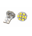 Λαμπά W5W 8xSMD 3528 12V Λευκή 2τεμ