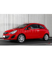 OPEL CORSA D HB 3D COUPE 07-14 ΧΕΡΟΥΛΙΑ ΠΟΡΤΑΣ ΧΡΩΜΙΟ ΜΕΤΑΛΛΙΚΑ 2ΠΟΡΤΕΣ 2ΤΕΜ