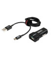 ΦΟΡΤΙΣΤΗΣ ΑΝΑΠΤΗΡΑ 12/24V ΜΕ 1 MICRO USB ΜΕ ΚΑΛΩΔΙΟ 100cm QUALCOMM