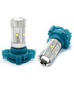 PSY24W 12/24V PGU20-4 7W LED 8xCREE PREMIUM ΛΕΥΚΟ 1ΤΕΜ.