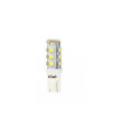 W5W 12V T10 W2,1x9,5d LED 16xSMD3528 ΛΕΥΚΟ (ΚΑΡΦΩΤΟ ΑΚΑΛΥΚΟ) BLISTER 2ΤΕΜ.