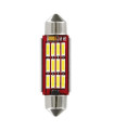 ΛΑΜΠΑΚΙ ΠΛΑΦΟΝΙΕΡΑΣ 12V 12x41mm 150lm ΛΕΥΚΟ MEGA-LED12 (ΔΙΠΛΗΣ ΠΟΛΙΚΟΤΗΤΑΣ- CAN-BUS) BLISTER 1ΤΕΜ.