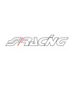 ΑΥΤΟΚΟΛΛΗΤΟ SIMONI RACING WHITE STICKER 120x29mm 1ΤΕΜ.