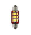 ΛΑΜΠΑΚΙ ΠΛΑΦΟΝΙΕΡΑΣ 12V 12x36mm 150lm ΛΕΥΚΟ MEGA-LED12 (ΔΙΠΛΗΣ ΠΟΛΙΚΟΤΗΤΑΣ- CAN-BUS) BLISTER 1ΤΕΜ.