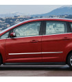 FORD C-MAX II 2010+ ΠΡΟΣΤΑΤΕΥΤΙΚΗ ΦΑΣΑ ΠΟΡΤΑΣ ΠΛΑΣΤΙΚΟ ΧΡΩΜΙΟ 8ΤΕΜ.