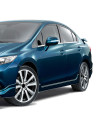 HONDA CIVIC 4D 2012+ TRIM ΜΑΡΚΕ ΠΑΡΑΘΥΡΩΝ ΑΥΤΟΚΟΛΛΗΤΑ ΧΡΩΜΙΟΥ 4ΤΕΜ.