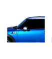 MINI CLUBMAN HB 3D R55 2007-2014  / COOPER R56 / R57 / R58 / R59 / COUNTRYMAN ΚΑΠΑΚΙΑ ΚΑΘΡΕΦΤΩΝ ΧΡΩΜΙΟ 2ΤΕΜ ΜΕΤΑΛΛΙΚΑ