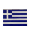 GREECE ΑΥΤΟΚΟΛΛΗΤΗ ΕΛΛΗΝΙΚΗ ΣΗΜΑΙΑ 13,8 X 9,4 cm ΜΠΛΕ/ΛΕΥΚΟ/ΧΡΩΜΙΟ ΜΕ ΕΠΙΚΑΛΥΨΗ ΕΠΟΞΕΙΔΙΚΗΣ ΡΥΤΙΝΗΣ (ΥΓΡΟ ΓΥΑΛΙ) - 1 ΤΕΜ.