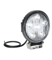 ΠΡΟΒΟΛΕΑΣ ΕΡΓΑΣΙΑΣ ΣΤΡΟΓΓΥΛΟΣ  WL-16 - 6 LED 18W 10-30V (137x116x42 mm) BASIC LINE - 1 ΤΕΜ.