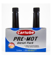 ΒΕΛΤΙΩΤΙΚΟ ΓΙΑ ΜΕΙΩΣΗ ΕΚΠΟΜΠΗΣ ΡΥΠΩΝ CARLUBE PRE-MOT ΓΙΑ DIESEL 2x300ML