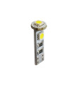 W5W 12V T10 W2,1x9,5d LED 3xSMD5050 ΛΕΥΚΟ (ΚΑΡΦΩΤΟ CAN-BUS) 1ΤΕΜ. M-TECH