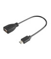 ΚΑΛΩΔΙΟ ΑΝΤΑΠΤΟΡΑΣ ΣΥΝΔΕΣΗΣ USB/USB TYPE-C (20 cm)