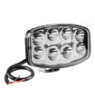 ΠΡΟΒΟΛΕΑΣ PLUTON NIX 10-30V 18CREE LED 64W 6500lm ΚΑΡΦΙ ΜΕ NEON ΘΕΣΕΩΣ 245x170x89mm 1ΤΕΜ.