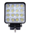 ΠΡΟΒΟΛΕΑΣ WORKING LIGHTS 10-32V 48W 2500lm 16x3W OSRAM LED ΤΕΤΡΑΓΩΝΟΣ 110x60x142mm M-TECH