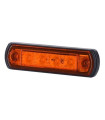 ΦΩΣ ΟΓΚΟΥ LD676 12/24V 4LED HORPOL ΠΟΡΤΟΚΑΛΙ (10,5 x 2,5 cm) -1ΤΕΜ