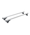 ΜΠΑΡΕΣ ΟΡΟΦΗΣ ΑΛΟΥΜΙΝΙΟΥ NOWA (L) 127cm ME FLUSH RAILING 2ΤΕΜ. ME ΚΛΕΙΔΙ