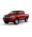 TOYOTA HILUX PICK-UP 2009+ ΠΛΑΙΝΟ ΠΡΟΣΤΑΤΕΥΤΙΚΟ ΤΡΙΜ ΠΟΡΤΑΣ ΑΤΣΑΛΙ+ΠΛΑΣΤΙΚΟ ΧΡΩΜΙΟ 8ΤΕΜ