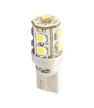 W5W 12V T10 W2,1x9,5d LED 9xSMD3528 ΜΠΛΕ (ΚΑΡΦΩΤΟ ΑΚΑΛΥΚΟ) BLISTER 2ΤΕΜ. M-TECH